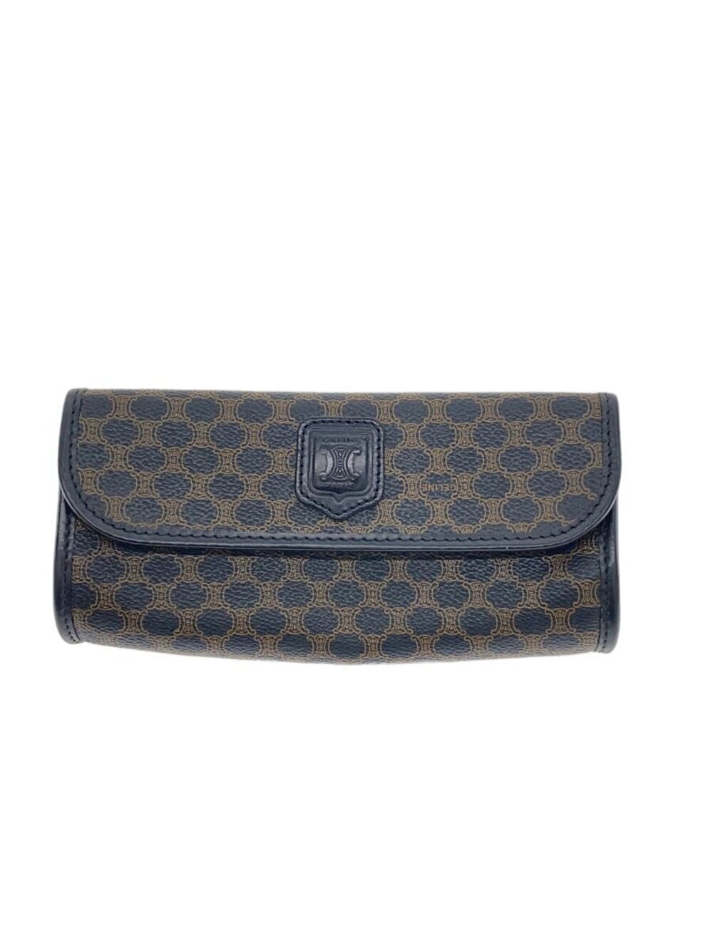Celine Macadam Pouch Clutch Brown